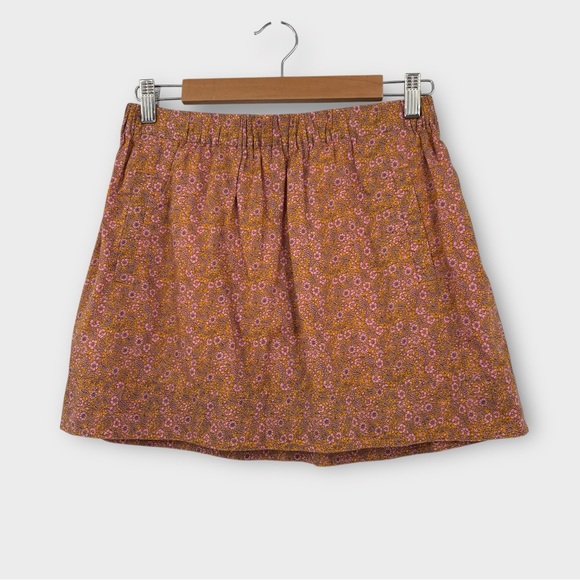 J.Crew Antibes Cotton Mini Skirt in Ditsy Floral Print Women's Size XS - Picture 2 of 5